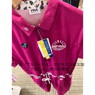 FILA - 新品✨タグ付き♪フィラ ゴルフウェア Lほか ピンク 半袖 ...
