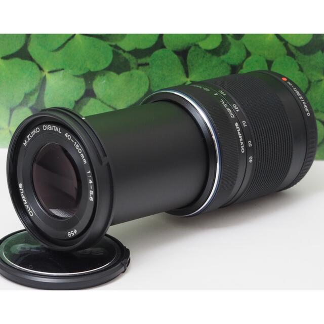 【美品】オリンパスM.ZUIKO 40-150mm望遠レンズスポーツ撮影で大活躍