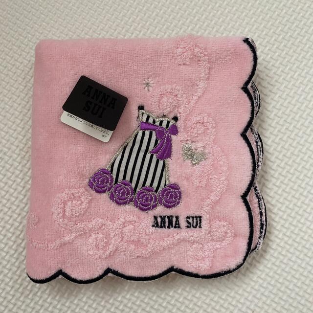 ANNA SUI(アナスイ)の新品未使用 ANNA SUI アナスイ タオルハンカチ  レディースのファッション小物(ハンカチ)の商品写真