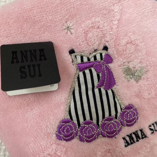 ANNA SUI(アナスイ)の新品未使用 ANNA SUI アナスイ タオルハンカチ  レディースのファッション小物(ハンカチ)の商品写真