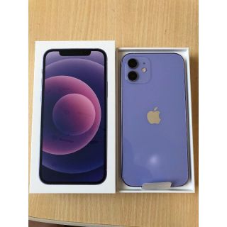 アップル(Apple)の【新品未使用】 iPhone12本体 64GB 本体 パープル SIMフリー(スマートフォン本体)