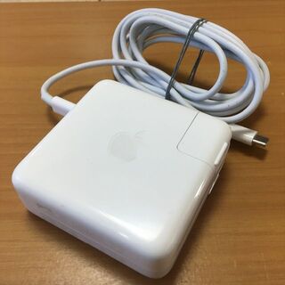 アップル(Apple)の2) 純正品 MacBook Pro用 61W USB-C ACアダプタ(PC周辺機器)