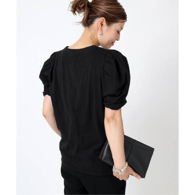 Deuxieme Classe【CELERI】PUFF Tシャツ　ブラック 1