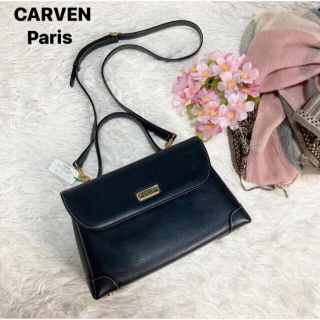 新品未使用 CARVEN レザーバッグ 本革 ショルダーバッグ 2way 肩掛け