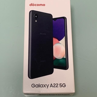 ギャラクシー(Galaxy)のdocomo GALAXY A22 5G SC-56B(スマートフォン本体)