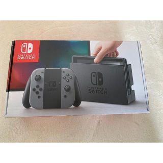 ニンテンドウ(任天堂)の年末限定価格！Nintendo Switch グレー  (家庭用ゲーム機本体)