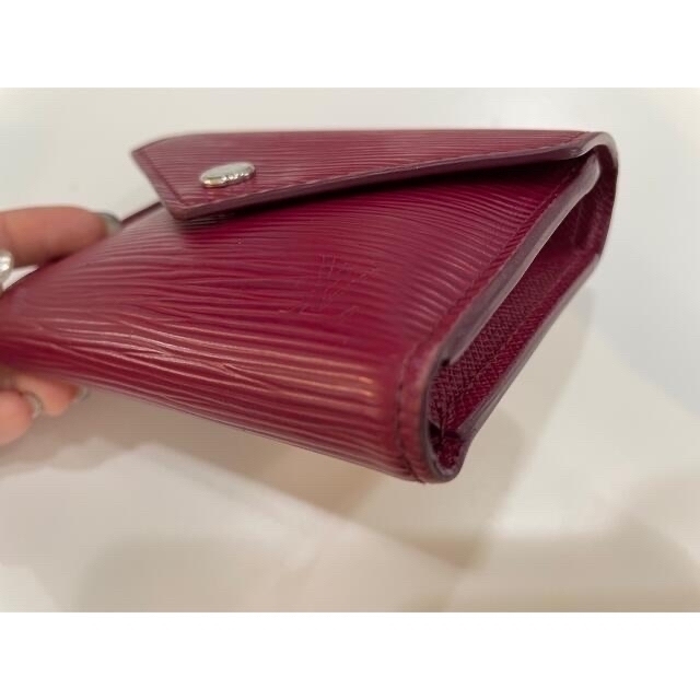 LOUIS VUITTON(ルイヴィトン)の【お値下げ】ルイヴィトン　フューシャコンパクト財布 レディースのファッション小物(財布)の商品写真