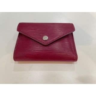 ルイヴィトン(LOUIS VUITTON)の【お値下げ】ルイヴィトン　フューシャコンパクト財布(財布)