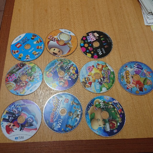 Wii U - ジャンク 傷 動作未確認 wii wiiU ソフト9枚 ディスク Wii U - ジャンク 傷 動作未確認 wii wiiU ソフト9枚 ディスク