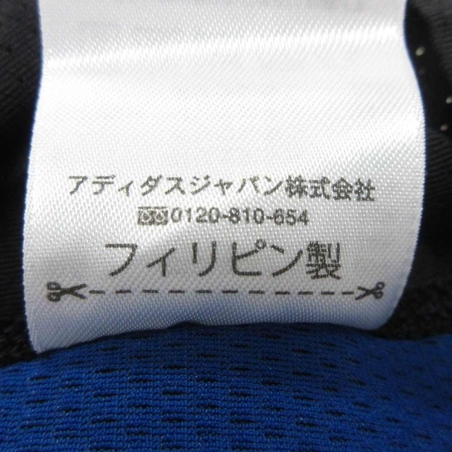 adidas(アディダス)のadidas アディダス テックフィットコンプレッション クライマクール クルーネックメッシュロングスリーブTシャツ ブラック×ブルー D81307 AJ440 メンズのトップス(Tシャツ/カットソー(七分/長袖))の商品写真