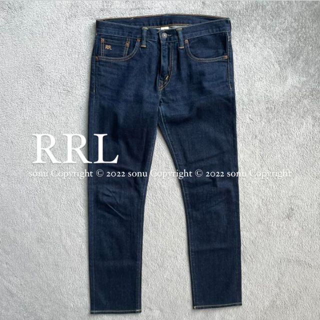 RRL ダブルアールエルSKINNY FITストレッチ スキニー デニム パンツ