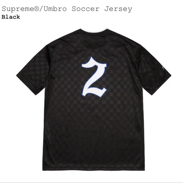 Supreme / Umbro Soccer Jersey "Black" 1