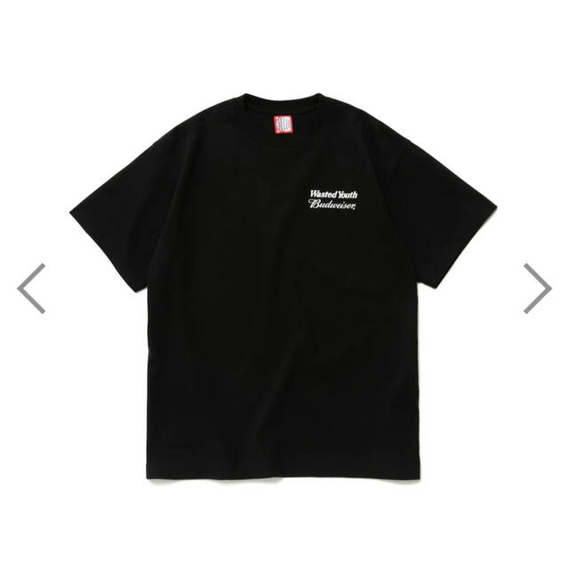 HUMAN MADE(ヒューマンメイド)の WY BW T-SHIRT Wasted Youth Budweiser XL メンズのトップス(Tシャツ/カットソー(半袖/袖なし))の商品写真