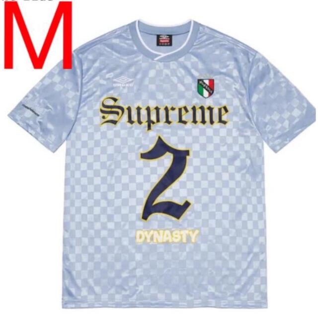 Supreme / Umbro Soccer Jersey  ライトブルーTシャツ/カットソー(半袖/袖なし)