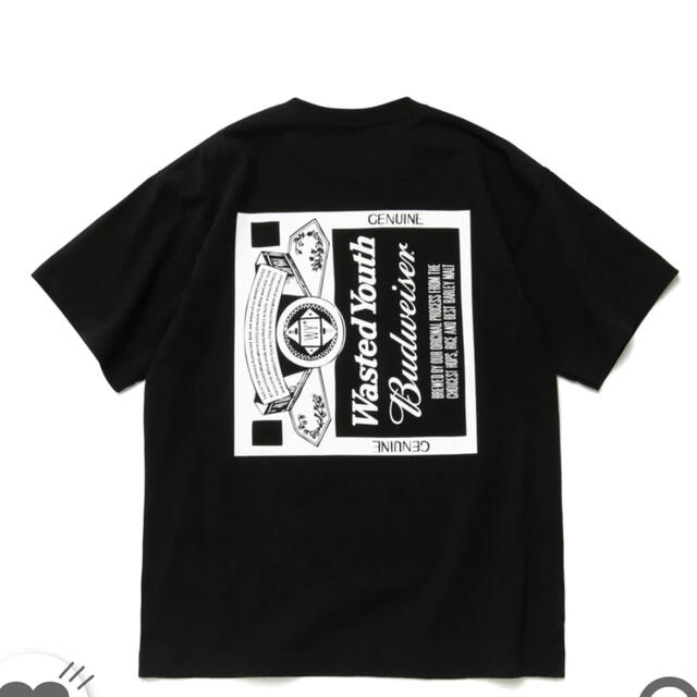 Wasted Youth   T-SHIRT#2  Black  L
