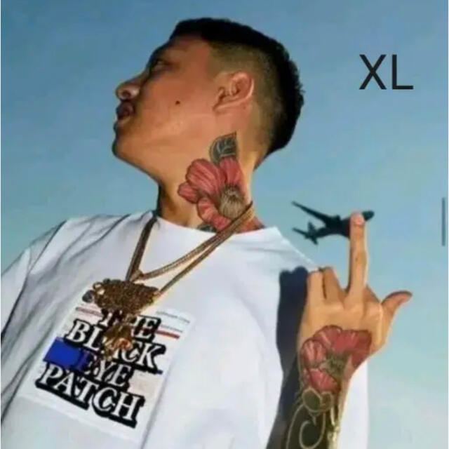 ブラックアイパッチ USPS Tシャツ 舐達麻 バタサイ 白 XL - www ...