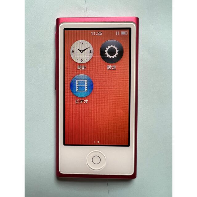 iPod(アイポッド)のiPod nano スマホ/家電/カメラのオーディオ機器(ポータブルプレーヤー)の商品写真