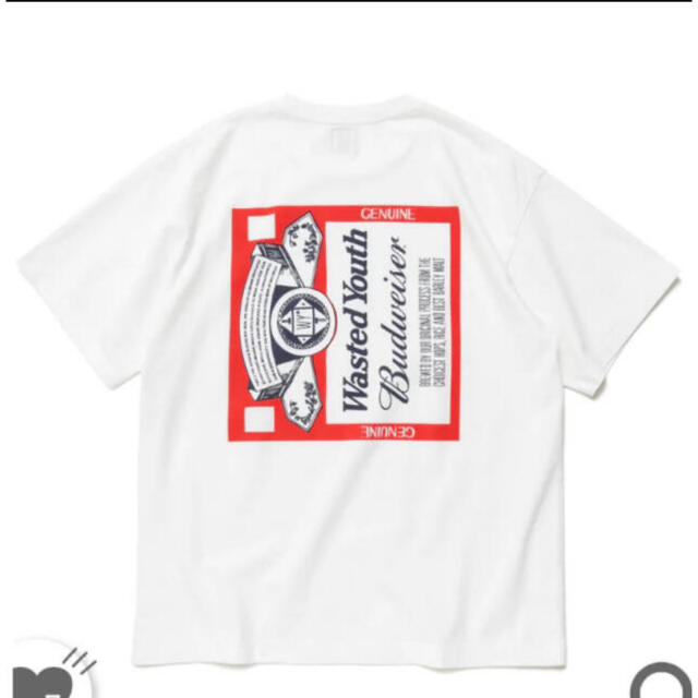 WY BW T-SHIRT Wasted Youth Budweiser XLメンズ - Tシャツ/カットソー