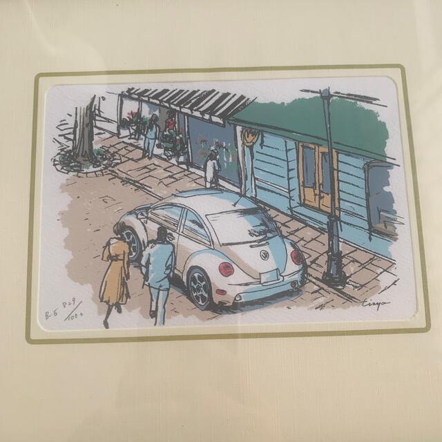 絵画・限定　ニュービートル　VOLKSWAGEN 1