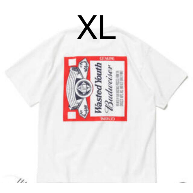 WY BW T-SHIRT Wasted Youth Budweiser XLの通販 by AQUA's shop｜ラクマ