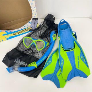 コストコ(コストコ)のU.S.DIVERS 子供用 シュノーケル 5点 S 15.6-18.8cm(マリン/スイミング)