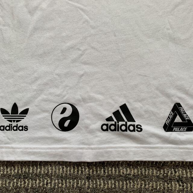 Palace Skateboards パレススケートボーズ ×adidas PILE TEE アディダス パイルTシャツ ホワイト DH6862