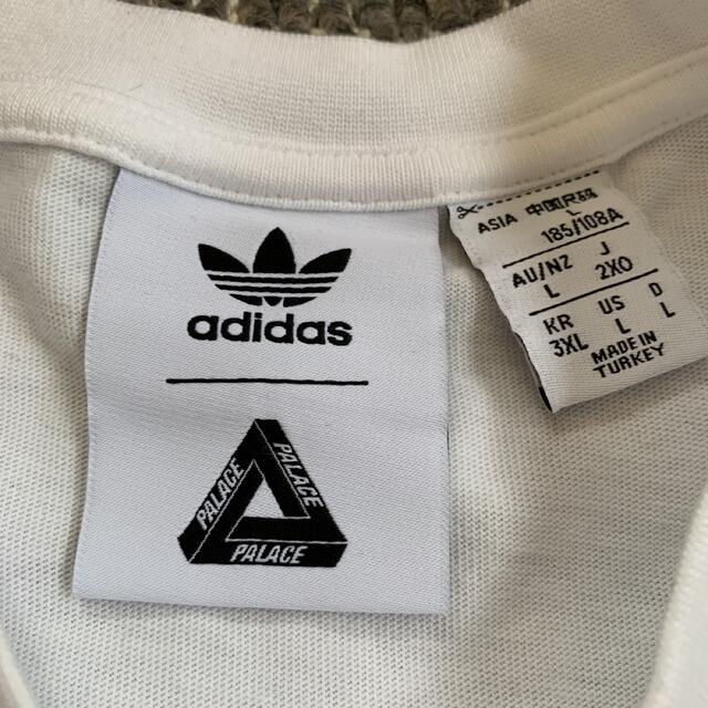 Palace Skateboards パレススケートボーズ ×adidas PILE TEE アディダス パイルTシャツ ホワイト DH6862