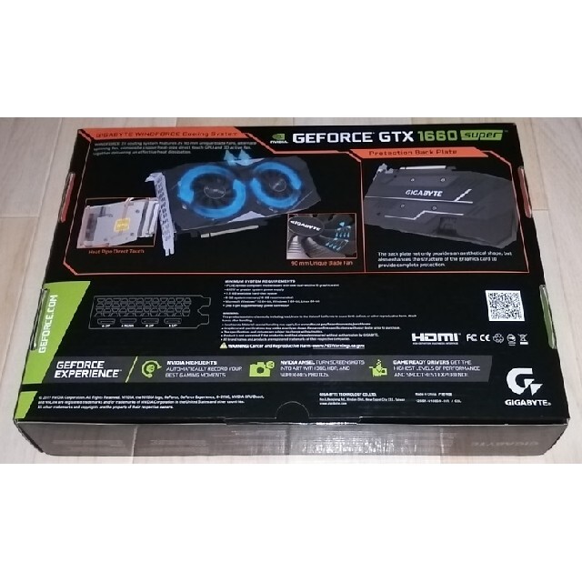 【新品】 GIGABYTE GeForce GTX 1660 Super 6GB