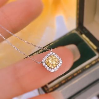 天然ダイヤモンドネックレス0.25ct k18の通販 by 天然ダイヤモンド