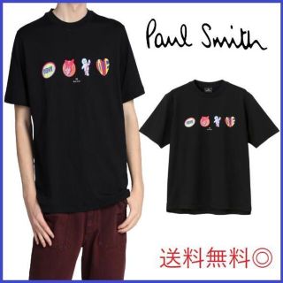 ポールスミス(Paul Smith)の新作 22SS【極美品】ポール スミス ステッカーズモチーフ プリントTシャツ(Tシャツ/カットソー(半袖/袖なし))