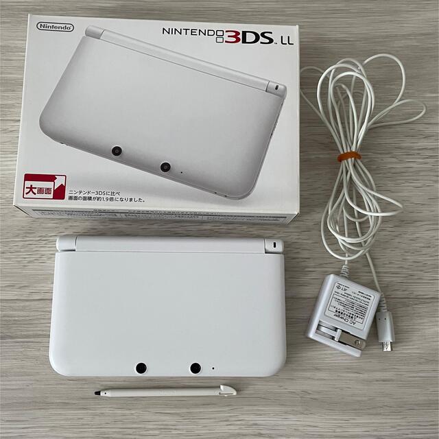 【美品】Nintendo 3DS  LL ホワイト＆ドラゴンクエストⅪセット