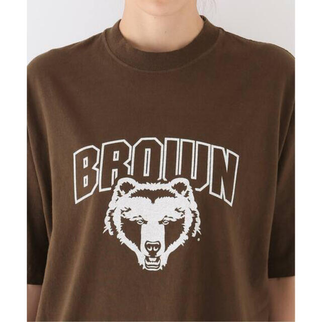 ドゥーズィエムクラスクチュールドアダムBROWN Tシャツエコ ドゥーズィエムクラスクチュールドアダムBROWN Tシャツエコ
