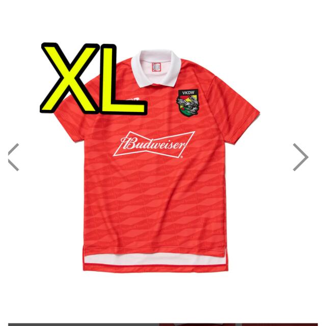 Wasted Youth Budweiser Soccer Shirt Red