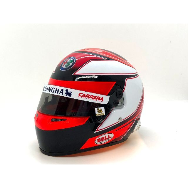 ミニライン BELL 1/2 ヘルメット F1 2019 K.ライコネン