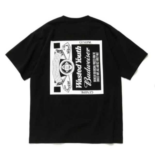 HUMAN MADE(ヒューマンメイド)のHumanmade Wasted Youth Budweiser XL メンズのトップス(Tシャツ/カットソー(半袖/袖なし))の商品写真