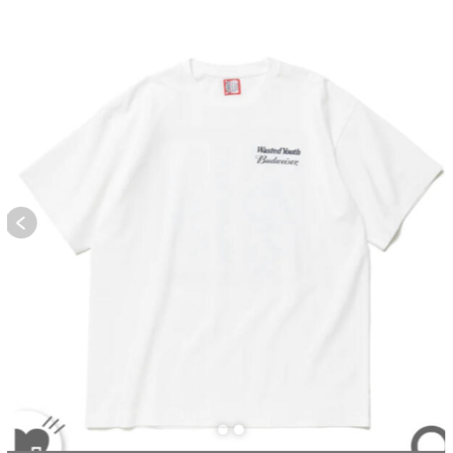 HUMAN MADE(ヒューマンメイド)のHumanmade Wasted Youth Budweiser L メンズのトップス(Tシャツ/カットソー(半袖/袖なし))の商品写真