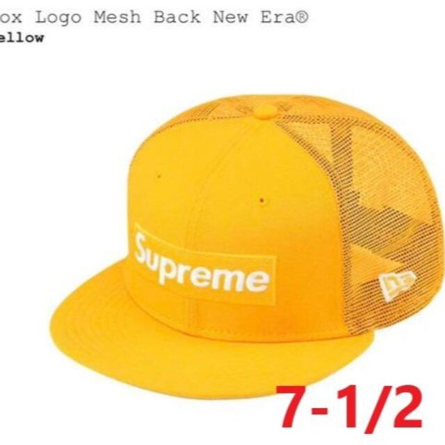 『専用』Supreme Box Logo Mesh Back New Era