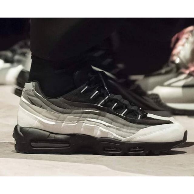 COMME des GARCONS HOMME PLUS(コムデギャルソンオムプリュス)のコムデギャルソン× NIKE AIR MAX 95 "CHARCOAL" メンズの靴/シューズ(スニーカー)の商品写真