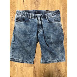 ディーゼル(DIESEL)のディーゼル ジョグ joggjeans 迷彩インディゴ ハーフパンツsize32(ショートパンツ)