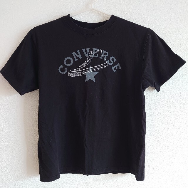 CONVERSE(コンバース)のコンバースTシャツ 黒 M メンズのトップス(Tシャツ/カットソー(半袖/袖なし))の商品写真