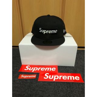 シュプリーム(Supreme)の【新品】Supreme×NEW ERA BOX Logo メッシュキャップ 黒(キャップ)