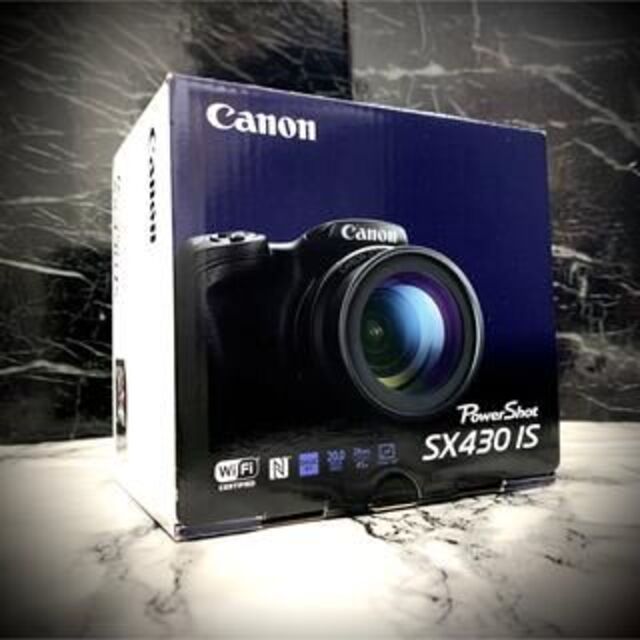 値下げにてお買得！新品未使用品！Canon PowerShot SX430IS