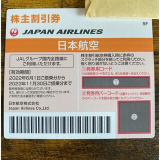 JAL 日本航空　1枚　航空チケット　株主優待　2023年11月30日まで(その他)