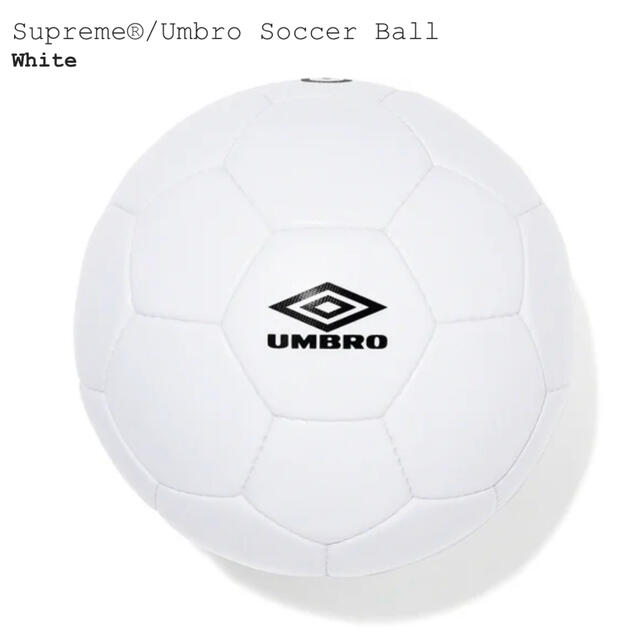 Supreme(シュプリーム)のsupreme umbro soccer ball スポーツ/アウトドアのサッカー/フットサル(ボール)の商品写真