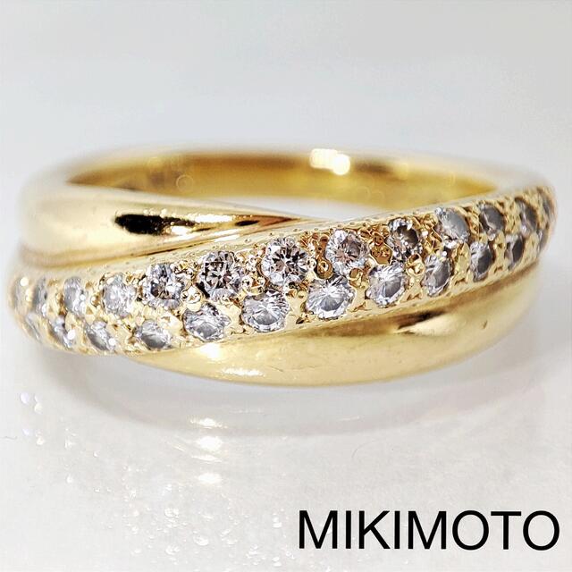 新年の贈り物 MIKIMOTO - MIKIMOTO ミキモト ダイヤ リング ジュウル