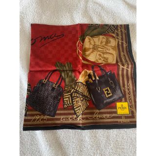 フェンディ(FENDI)のFENDI レディースハンカチ(ハンカチ)