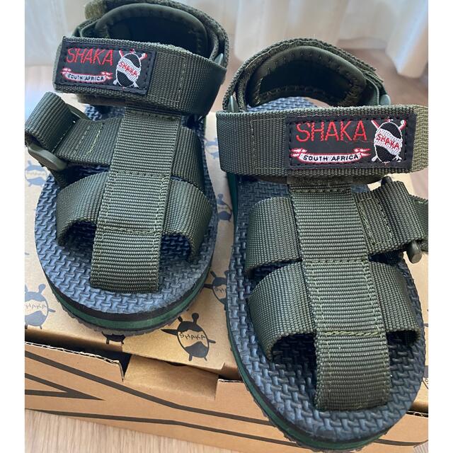 FREAK'S STORE(フリークスストア)のSHAKA HIKER サンダル　16㎝　オリーブ キッズ/ベビー/マタニティのキッズ靴/シューズ(15cm~)(サンダル)の商品写真