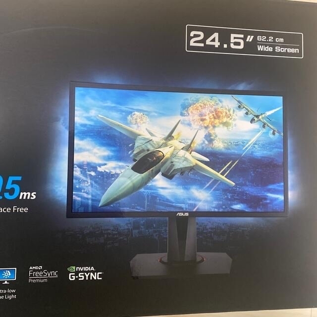 ASUS VG258QR-J  gaming monitor  美品 スマホ/家電/カメラのPC/タブレット(ディスプレイ)の商品写真