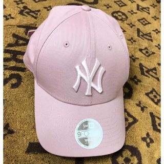 ニューエラー(NEW ERA)のNEW ERA 新作　NYロゴ　レディース　キャップ　大人気完売色　ピンクライト(キャップ)