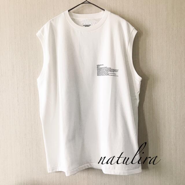 ジェーンスミス THURSDAY NO SLEEVE Tシャツ (BACK)